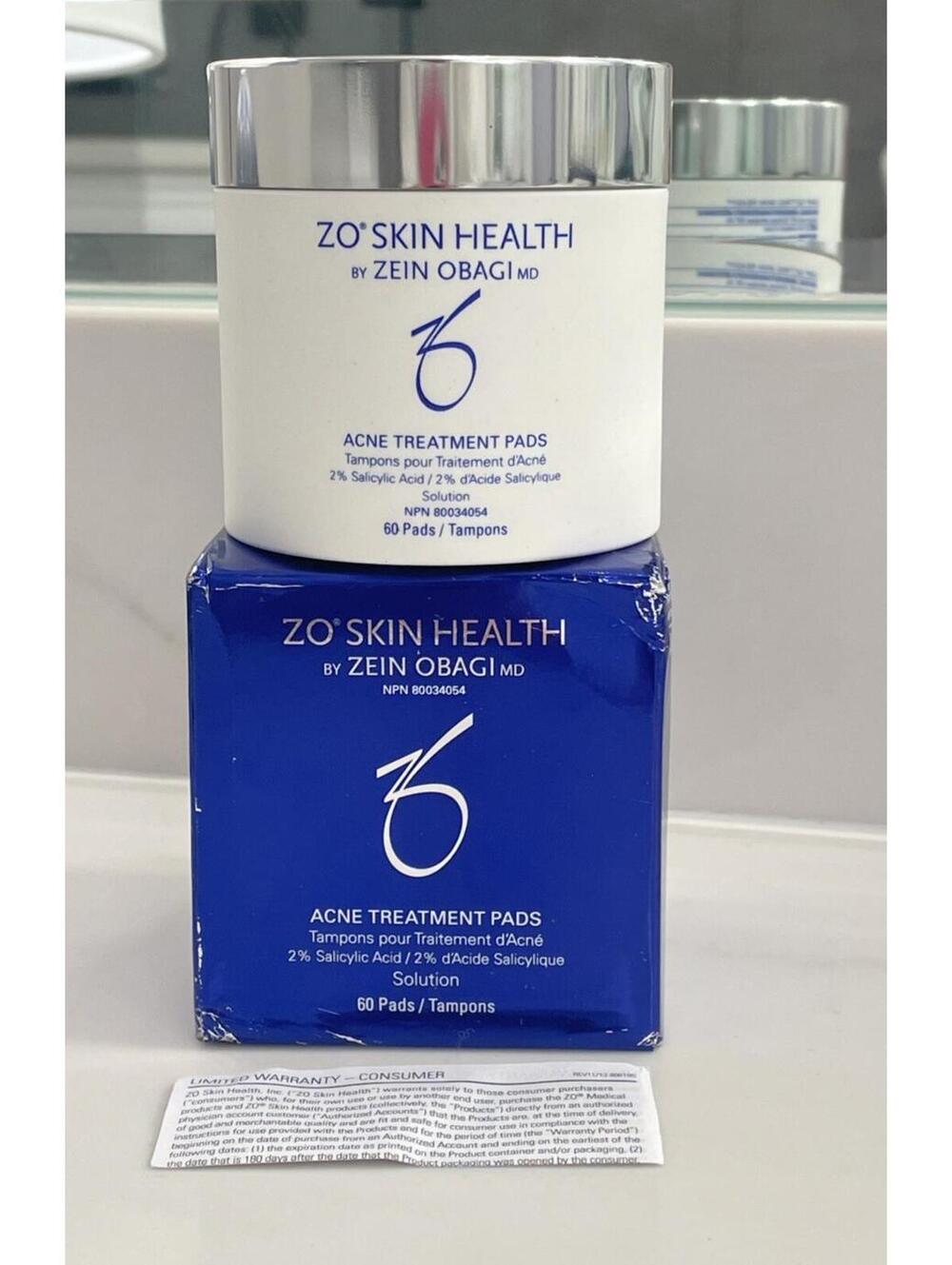 ZO Skin Health Acne Treatment - 60 pads - NEW
